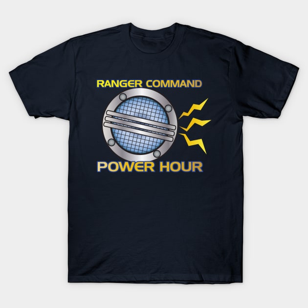 Ranger Command Power Hour Logo T-Shirt by Ranger Command Power Hour